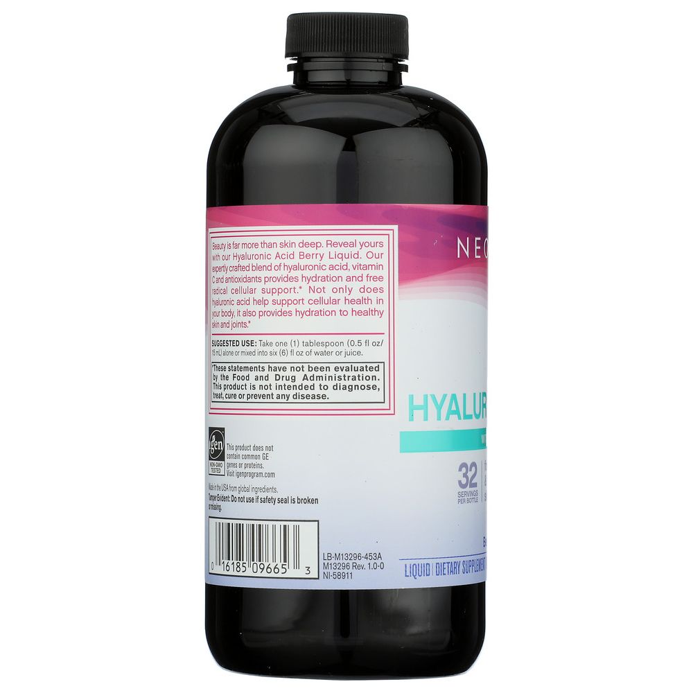 NEOCELL: Hyaluronic Acid Berry Liquid, 16 oz