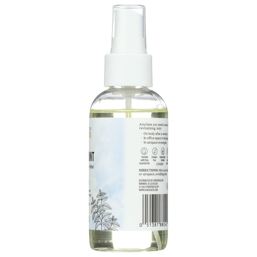 AURA CACIA: Peppermint Harvest Aromatherapy Mist, 4 oz