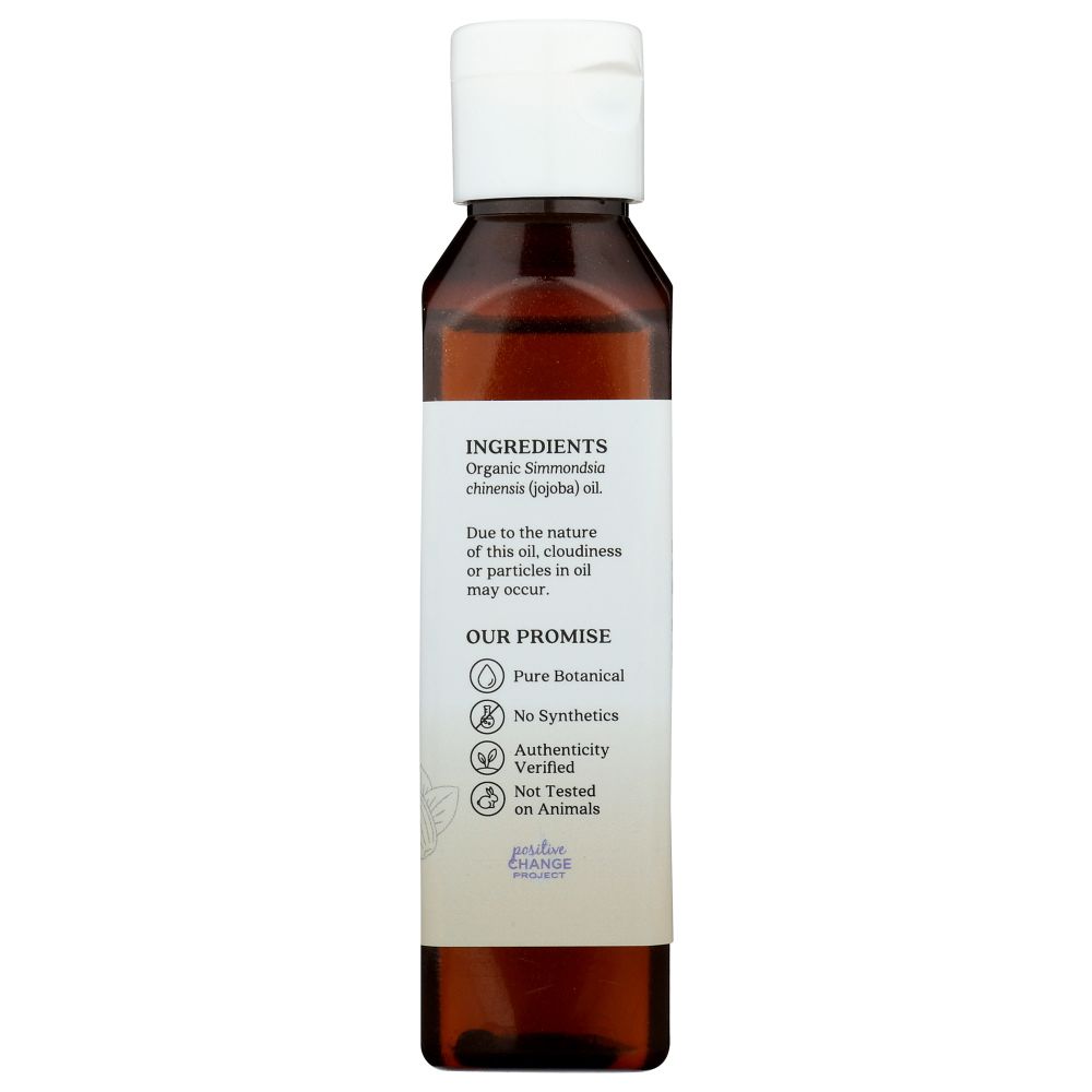 AURA CACIA: Organic Jojoba Skin Care Oil, 4 oz