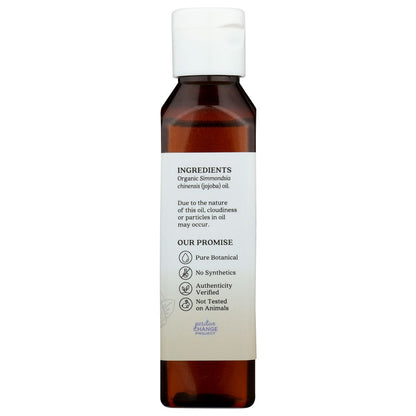 AURA CACIA: Organic Jojoba Skin Care Oil, 4 oz