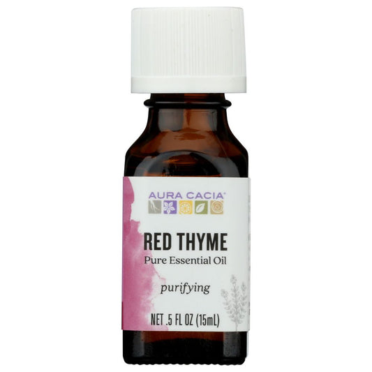 AURA CACIA: 100% Pure Essential Oil Red Thyme, 0.5 Oz