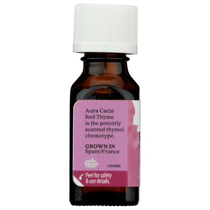 AURA CACIA: 100% Pure Essential Oil Red Thyme, 0.5 Oz