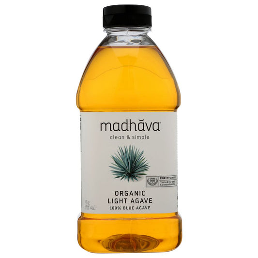 MADHAVA: Organic Light Agave, 46 oz