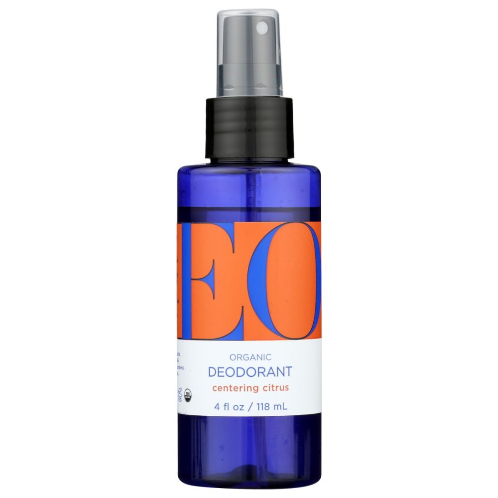 EO PRODUCTS: Organic Deodorant Spray Citrus, 4 Oz