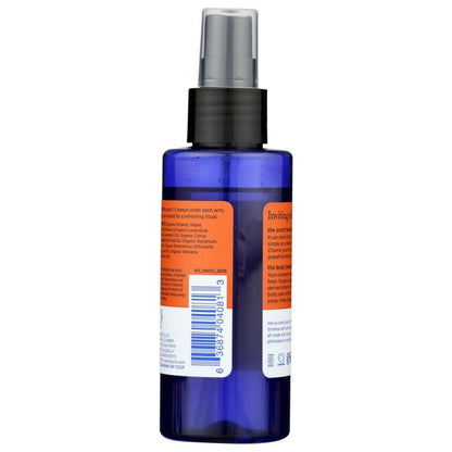 EO PRODUCTS: Organic Deodorant Spray Citrus, 4 Oz