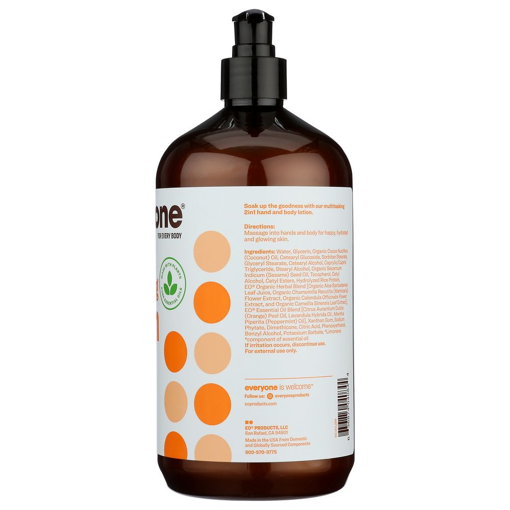 EO PRODUCTS: Everyone 3-in-1 Citrus + Mint Lotion, 32 oz