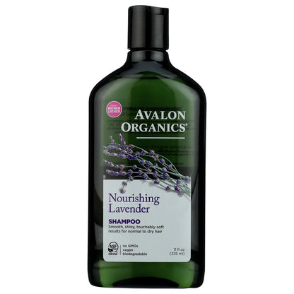 AVALON ORGANICS: Shampoo Nourishing Lavender, 11 oz