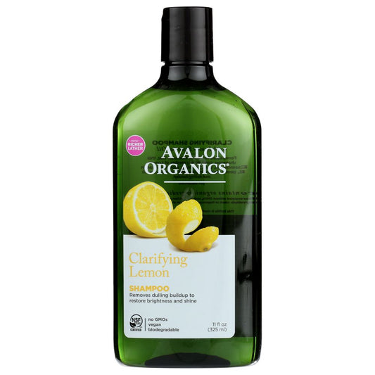 AVALON ORGANICS: Shampoo Clarifying Lemon, 11 oz