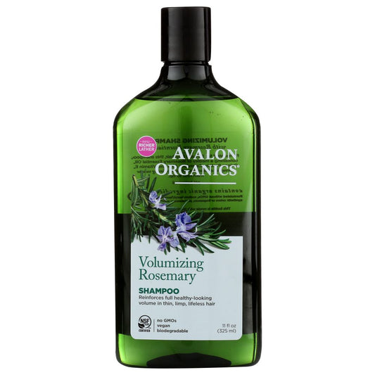 AVALON ORGANICS: Shampoo Volumizing Rosemary, 11 oz