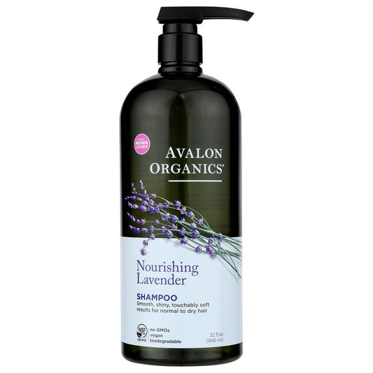 AVALON ORGANICS: Shampoo Nourishing Lavender, 32 oz