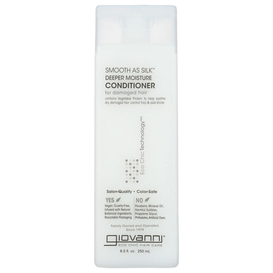 GIOVANNI COSMETICS: Organic Hair Care Smooth As Silk Conditioner