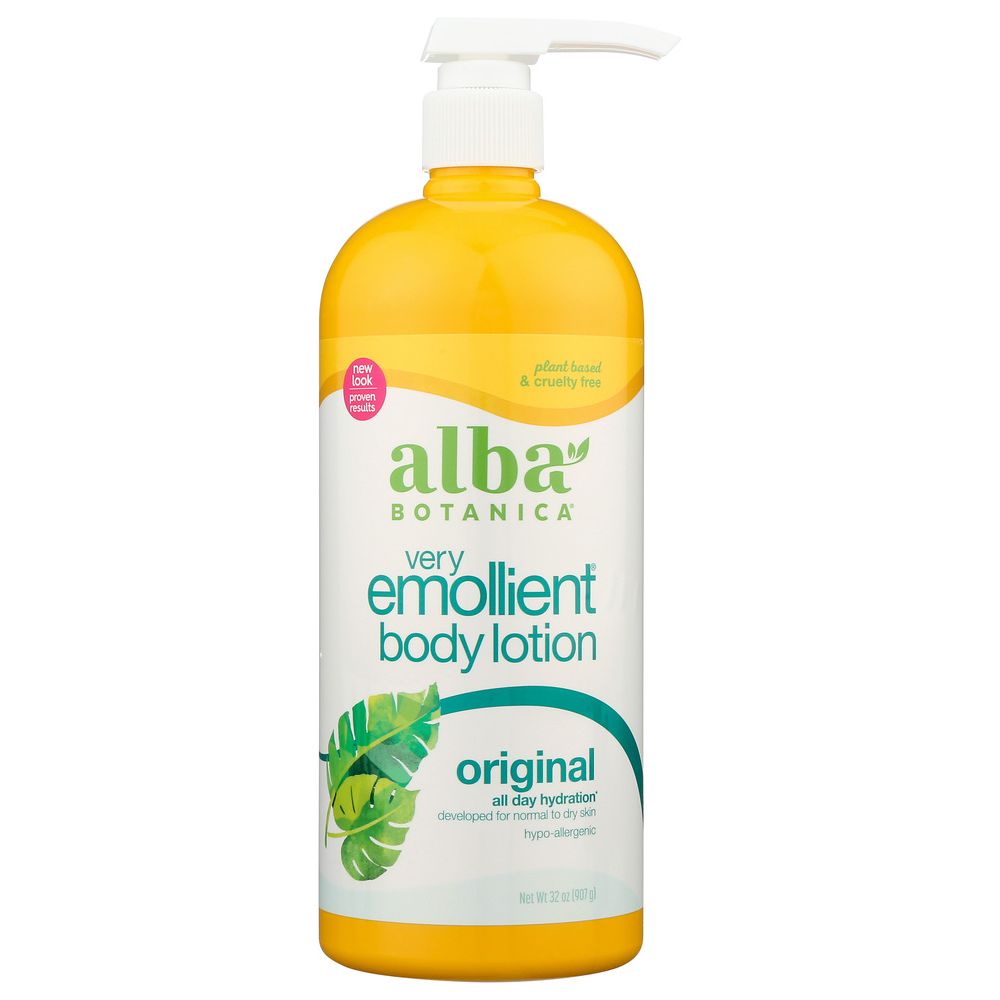 ALBA BOTANICA: Very Emollient Body Lotion Original, 32 oz