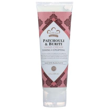 NUBIAN HERITAGE: Hand Cream Patchouli and Buriti, 4 oz