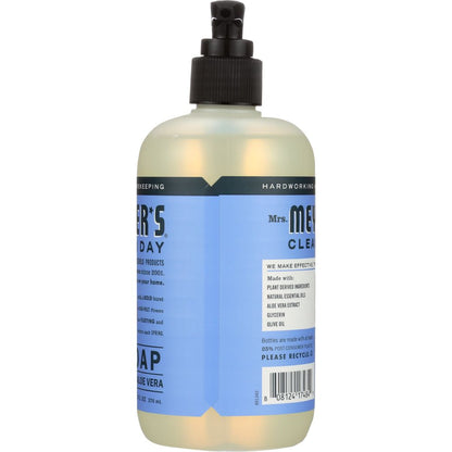 MRS. MEYER'S CLEAN DAY: Liquid Hand Soap Bluebell Scent, 12.5 oz