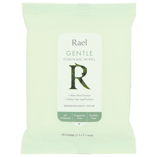 RAEL: Wipes Feminine Cleansing, 10 ea