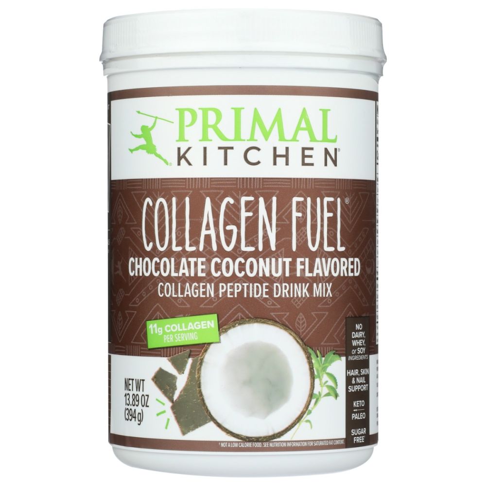 PRIMAL KITCHEN: Collagen Fuel Chocolate Coconut, 13.9 oz