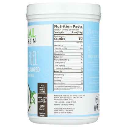 PRIMAL KITCHEN: Collagen Fuel Vanilla Coconut, 13.1 oz