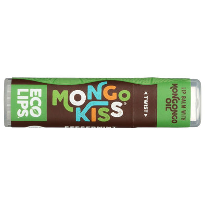 ECO LIPS: Mongo Kiss Peppermint Lip Balm, 0.25 oz