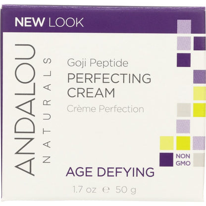 ANDALOU NATURALS: Super Goji Peptide Perfecting Cream Age Defying, 1.7 oz