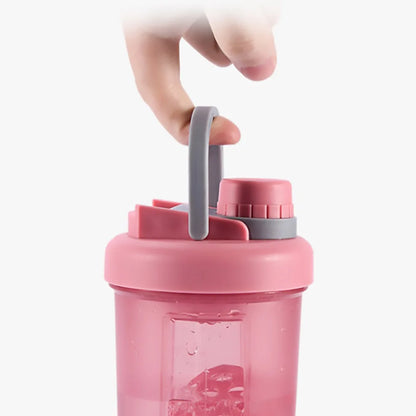 Woman Sport Whey Protein Shaker Bottle BPA Free