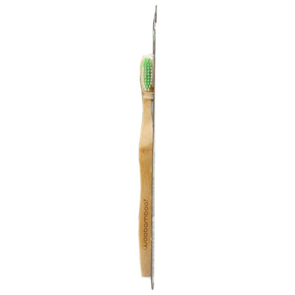 WOOBAMBOO: Adult Bamboo Toothbrush Medium, 1 ea