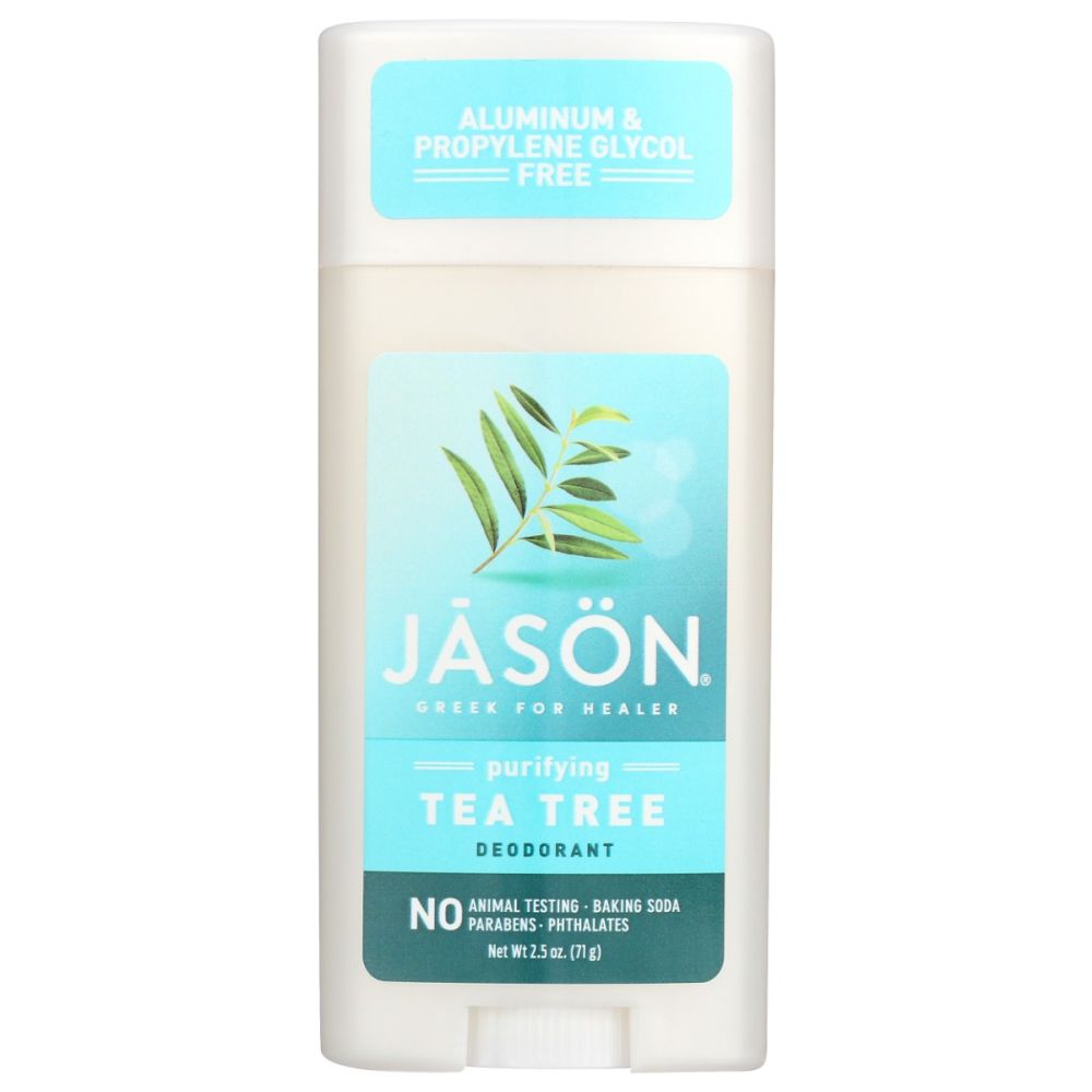 JASON: Purifying Tea Tree Deodorant Stick, 2.5 oz