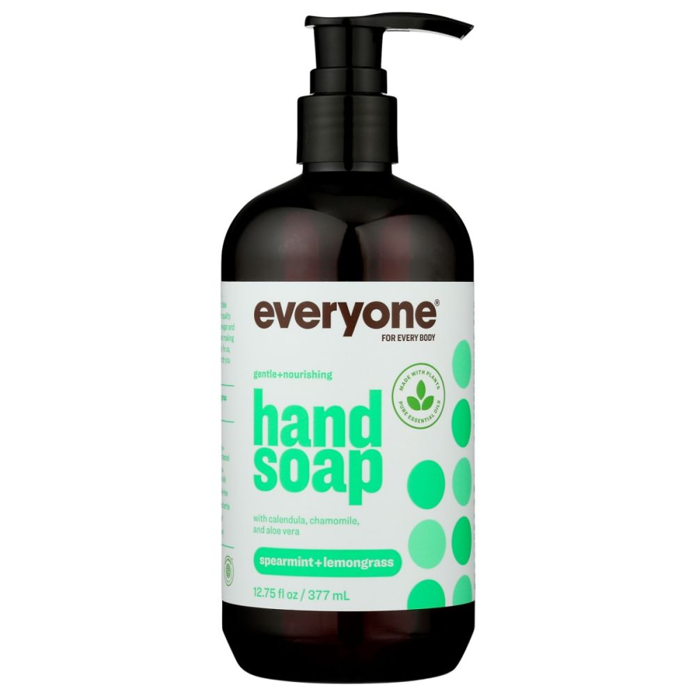 EVERYONE: Spearmint Lemongrass Hand Soap, 12.75 oz