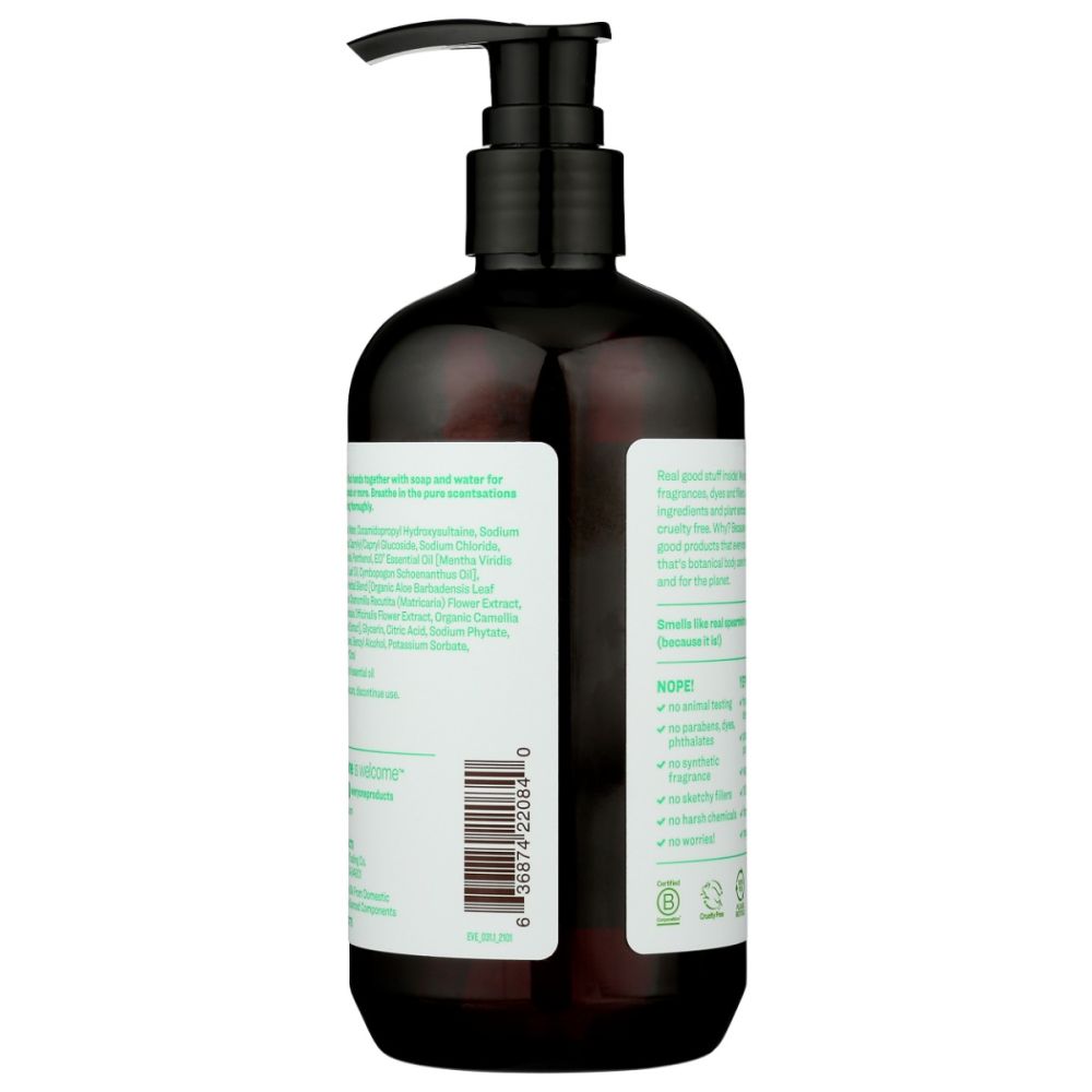 EVERYONE: Spearmint Lemongrass Hand Soap, 12.75 oz