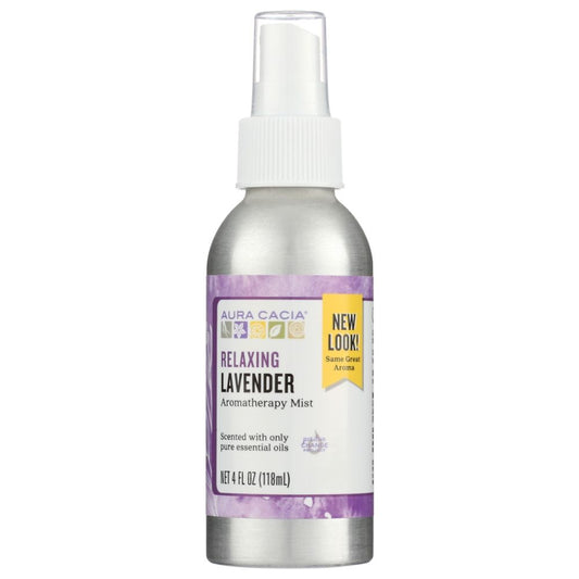 AURA CACIA: Lavender Aromatherapy Mist, 4 oz