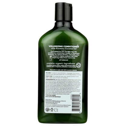 AVALON ORGANICS: Volumizing Rosemary Conditioner, 11 oz