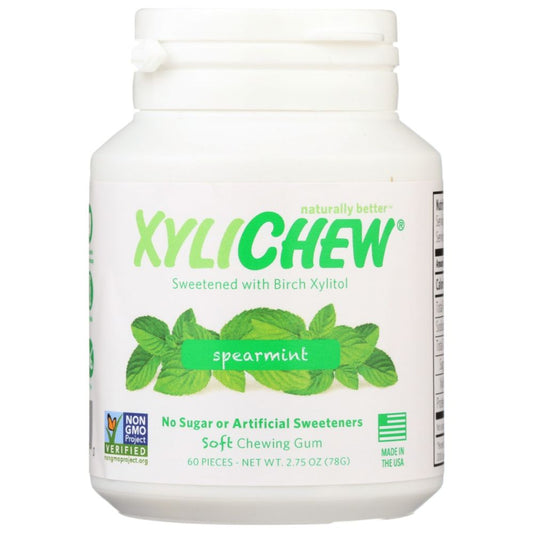 XYLICHEW: Spearmint Gum, 60 pc